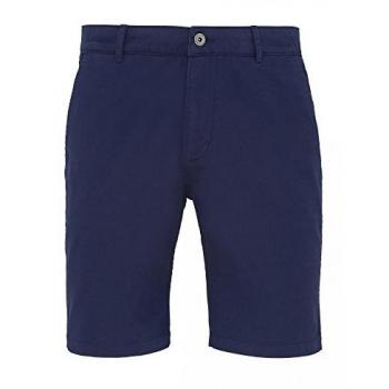 Shorts Confort Chino Asquith & Fox – Bleu Marine XL Supérieur