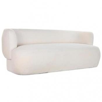 Weißes Holzsofa