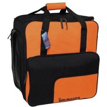 Bolsa Deportiva Brubaker 2.0 – Mochila con Compartimento para Botas de Esquí (Naranja/Negro)