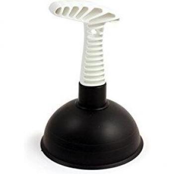 Bentley Industrial SP.03/BW Portable Sink Plunger – Pistol Grip – Black‑White Combo