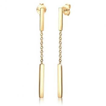 ELLI Damenohrringe – Gelbgoldfarbene ELLI-Set 0310670919