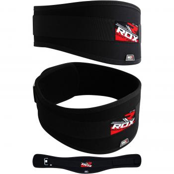 RDX Elite Curved Gym Belt – Black/Large