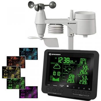 Centre météo Bresser 5-en-1 avec écran couleur