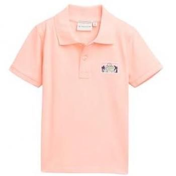 Jungen‑Poloshirt TOM TAILOR in Koralle, Regular Fit, Kurzarm, 104–110