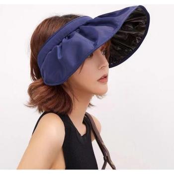 Sombrero de playa de vinilo para mujer, sombrero de pescador con concha, protección solar 2022