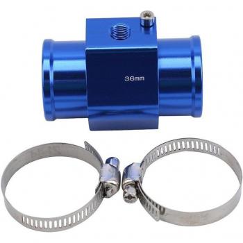Racing Blue Water Temp Gauge Adapter 32MM