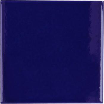 Mural Evolution Bleu – Faïence 15x15 cm, Brillant