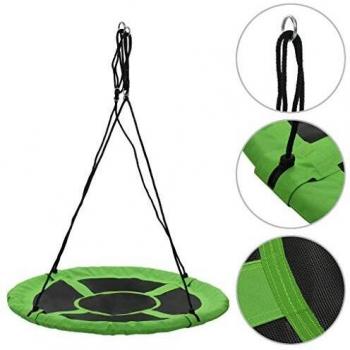 Balançoire 110 cm Vert 100 kg
