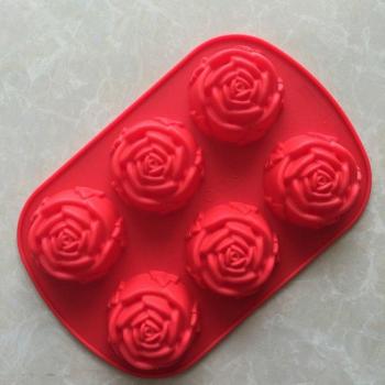 Cubo de Hielo Silicona Rosa
