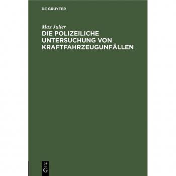 Vitalsource Technologies, Inc. Die polizeiliche Untersuchung von Kraftfahrzeugunf?llen