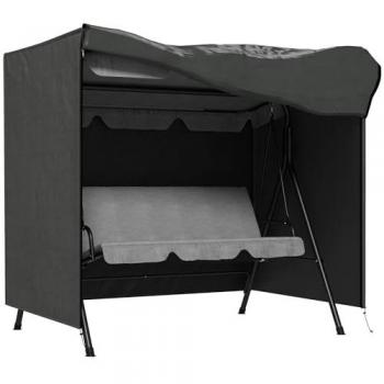 Housse de protection pour balancelle de jardin 177 x 114 x 152 cm en oxford haute densité