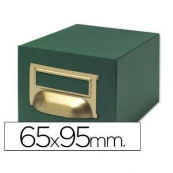 Ficheiro para Fichas 65 x 95 mm Tela Verde