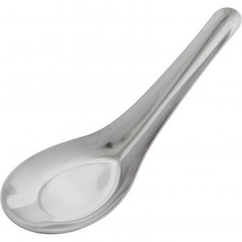 Stainless Steel Zebra Soup Spoon Set – 12 Pieces, Dishwasher Friendly, 12 cm