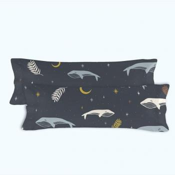 Pack Aware 2: Fundas Almohada Coloridas – 85 g/m², poliéster, manufactura española