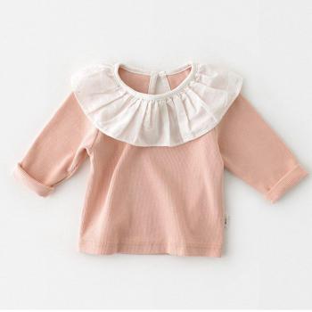 T-shirt basique pour bébés, manches longues, princesse, S11980