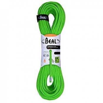 Beal Opera 8.5 mm Green Climbing Rope with Dry Cover (200 m)