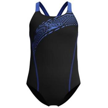 Speedo Kind Badeanzug Eco Medley Logo Medalist Blau 164 cm
