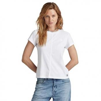 Camiseta Casual G-Star Front Seam para Mujer