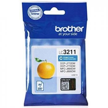 Brother LC3211C Inkjet Cartridge Cyan BA77575