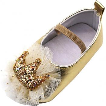 Baby Girl Sequined Mary Janes