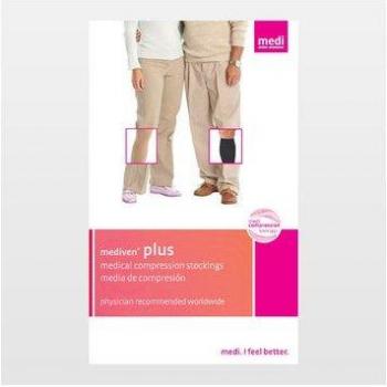 Medi Plus Compression Tights Class 1 Black IV Petite