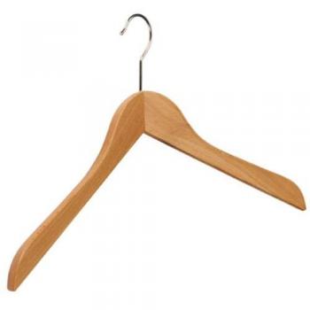 Buche‑Stil Kleiderbügel Natur