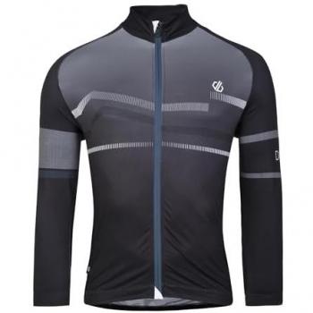 Q‑Wic Plus Thermo Regulated AEP Revolving Long Sleeve Top – Black L