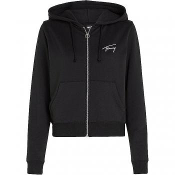 Felpa con Zip Tommy Jeans Nera, Taglia L