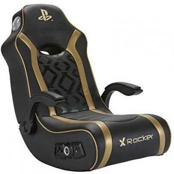 Sedia da Gioco X Rocker Gold 2.1 Floor Colorato Nero Oro