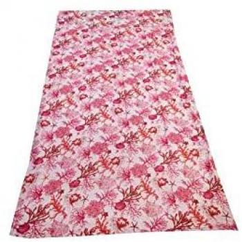 Soleil d'ocre Drap de Plage Corail 100 x 200 cm