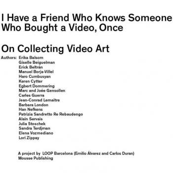 I Have a Friend Who Knows Someone Who Bought a Video, Once