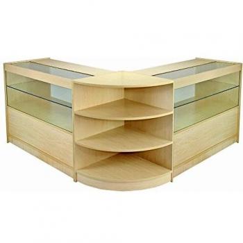 Orion Maple Shop Display Counter Set