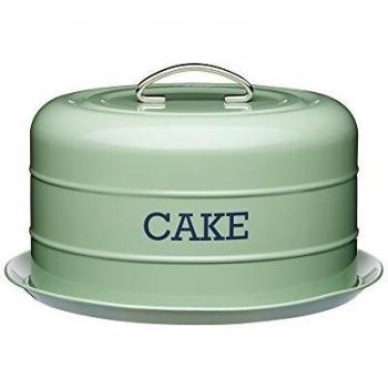 SAGE GREEN AIRTIGHT CAKE DOME
