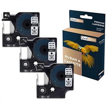 Ruban d'étiquetage QUALITONER pour DYMO Letratag D1 12mm