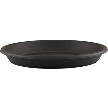 Plato redondo 13 cm antracita