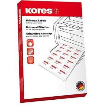 KORES L7042G Etichette Rettangolo Verde 2100
