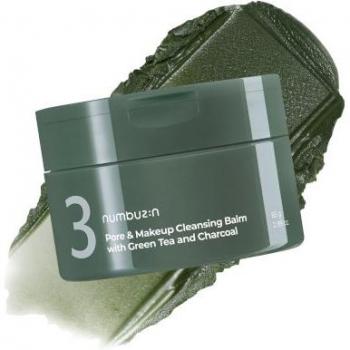 Detergente Idratante Viso con Tè Verde e Carbone Numbuzin No.3 Balsamo
