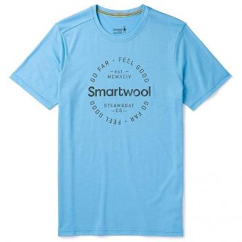 Merino Sport 150 Go Herren-T-Shirt von Smartwool – Geyser Blau L