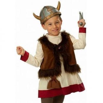 Bunter Wikinger-Helm für kleine Helden