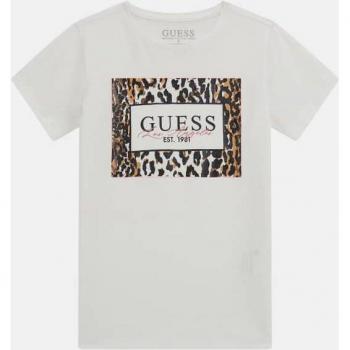 Camiseta de Punto Infantil Guess, Logo Frontal
