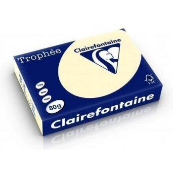 Ramette de 500 feuilles de papier Trophée ivoire, A4, 80 g/m² – Lot de 5