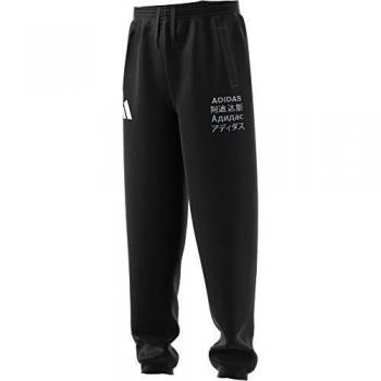 Adidas JB A Tp Pant Pantalon Fille, Noir/Blanc