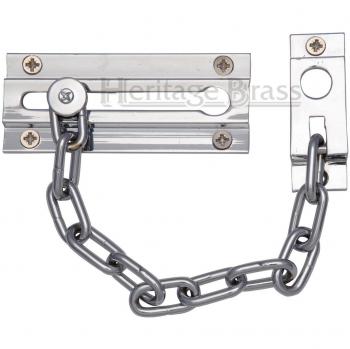 Mirror‑Shine Door Chain Closure