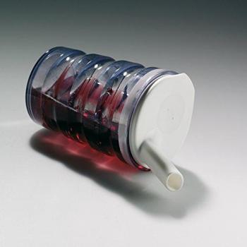 Vaso ergonómico irrompible con tapa