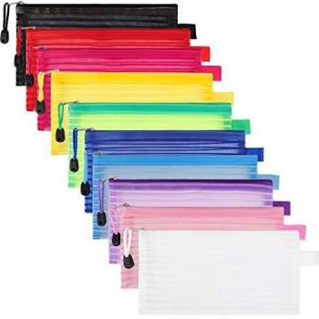 Transparent Mesh Pencil Case by Heeta