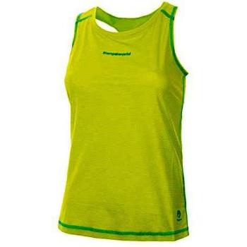 Trangoworld Baells Shirt für Damen M in Limettengrün/Türkis/Blau