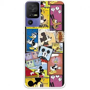 Funda de TPU Transparente para TCL 40 SE con Licencia de Mickey Comic
