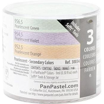 Colorfin Ultra Soft Pearlescent Pastels Set