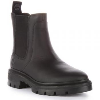 Timberland Chelsea Boots for Women, Black, Size: 8 US