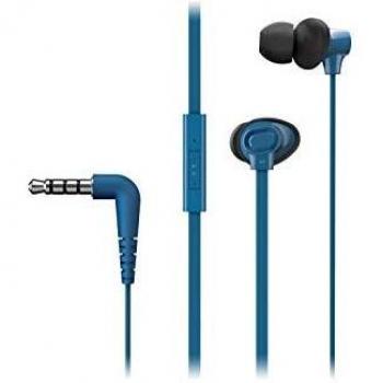 Panasonic RP‑TCM130E‑A Aqua‑Blue Earphones – One‑Size Fit